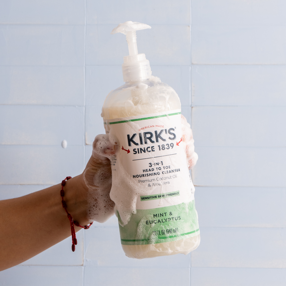 Mint & Eucalyptus - 3-in-1 Head to Toe Nourishing Cleanser - Image 2