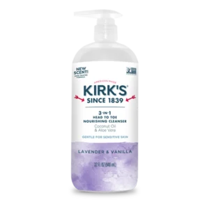 Lavender & Vanilla - 3-in-1 Head To Toe Nourishing Cleanser